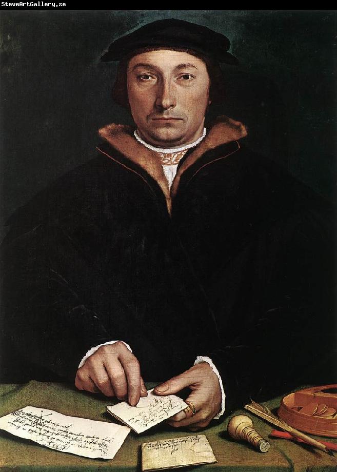 HOLBEIN, Hans the Younger Portrait of Dirk Tybis  fgbs